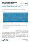 Research paper thumbnail of A Novel Approach for Prediction of Gestational Diabetes based on Clinical Signs and Risk Factors