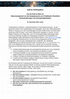 Research paper thumbnail of Call for Participation "Aus der Erde ins Netz 2.0 Datenmanagement von der Ausgrabung bis zur E-Publikation: Rechtliche Herausforderungen und Lösungsmöglichkeiten"
