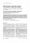 Research paper thumbnail of SPECT findings in Alzheimer's disease and Parkinson's disease with dementia