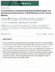 Research paper thumbnail of A Contribution to Understanding Holocene Biodiversity: The Spatiotemporal Distribution of Wild Mammals in the Central Balkans