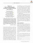 Research paper thumbnail of Report on Electroencephalographic Findings in Critically Ill Patients with COVID‐19