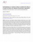 Research paper thumbnail of Ecofeminismos en América Latina: la reflexión de Mujeres Creando en torno a la violencia extractivista y patriarcal