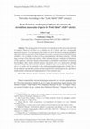 Research paper thumbnail of Capel C., Chung-To G., Essai d’analyse archéogéographique des réseaux de circulation marocains d’après le “Petit Idrīsī” (XIIème siècle)