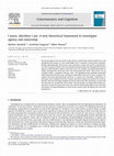 Research paper thumbnail of I move, therefore I am: A new theoretical framework to investigate agency and ownership