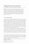 Research paper thumbnail of Thoughts, Motor Actions, and the Self