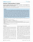 Research paper thumbnail of Correction: Intention Understanding in Autism