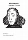 Research paper thumbnail of Baruch Spinoza A Critical Study of the Gospels