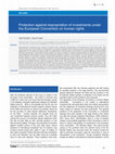 Research paper thumbnail of Protection against expropriation of investments under the European Convention on human rights