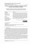 Research paper thumbnail of Performance analysis of a stand-alone synchronous reluctance generator under unbalanced conditions