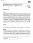 Research paper thumbnail of From hydro-hegemony to hydro-coercion: Politics of precarity in India-Bangladesh transboundary water conflicts
