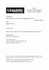 Research paper thumbnail of Myths, tales or history? On two storytelling traditions in Vanuatu (Bessis & François)