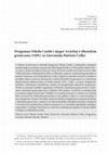 Research paper thumbnail of Dragoman Nikola Cambi i njegov izvještaj o šibenskim granicama (1569.) za Giovannija Battistu Calba