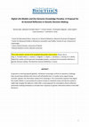 Research paper thumbnail of Digital life models and the genomic knowledge paradox: a proposal for AI-assisted reflection in genetic decision-making