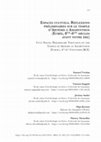 Research paper thumbnail of S. Verdan – T. Saggini – J. André – O. Kyriazi – T. Theurillat, Espaces cultuels. Réflexions préliminaires sur le temple d’Artémis à Amarynthos (Eubée, 8ème-6ème siècles avant notre ère), ARYS 23, 2025, 377-416.