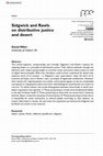 Research paper thumbnail of Sidgwick and Rawls on distributive justice and desert