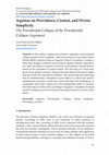 Research paper thumbnail of Aquinas on Providence, Control, and Divine Simplicity The Providential Collapse of the Providential Collapse Argument