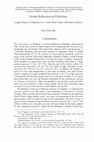 Research paper thumbnail of Syrian Reflection on Perfection: Legal Issues in Didache 6.1–3 and Their Early Christian Context