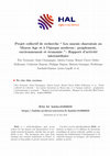 Research paper thumbnail of Projet collectif de recherche « Les marais charentais au Moyen Age et à l’époque moderne : peuplement, environnement et économie » : Rapport d'activité intermédiaire