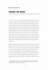 Research paper thumbnail of Against the Grain