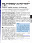 Research paper thumbnail of Nahua mushroom gatherers use area-restricted search strategies that conform to marginal value theorem predictions