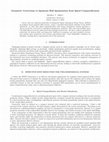 Research paper thumbnail of Geometric Corrections to Quantum Hall Quantization from Spiral Compactification