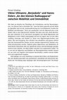 Research paper thumbnail of Viktor Ullmanns ‚Berjoskele‘ und Hanns Eislers ‚An den kleinen Radioapparat‘ zwischen Mobilität und Immobilität