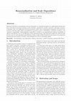 Research paper thumbnail of Renormalization and Scale Dependence Controlled Extensions of a Unified Physical Framework
