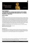 Research paper thumbnail of Raptorness: the "bodies" of humans becoming-with birds of prey in the art and archaeology of early medieval England