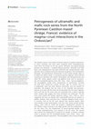 Research paper thumbnail of Petrogenesis of ultramafic and mafic rock series from the North Pyrenean Castillon massif (Ariège, France): evidence of magma-crust interactions in the Ordovician