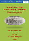 Research paper thumbnail of Hervaeus Natalis's Philosophy of Knowledge. Sources, Context, Influence