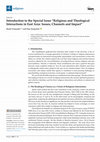 Research paper thumbnail of Introduction to the Special Issue "Religious and Theological Interactions in East Asia: Issues, Channels and Impact"