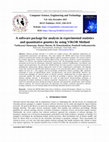 Research paper thumbnail of A software package for analysis in experimental statistics and quantitative genetics by using VIKOR Method