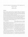 Research paper thumbnail of Structural Conditions for Consciousness and Their Implications for Artificial Systems