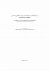 Research paper thumbnail of "To bring philosophy out of closets and libraries, schools and colleges" Ünnepi kötet Szécsényi Endre 60. születésnapjára Liber amicorum for Endre Szécsényi