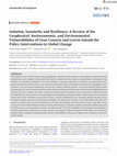 Research paper thumbnail of Isolation, Insularity and Resilience: A Review of the Geophysical, Socioeconomic, and Environmental Vulnerabilities of Gran Canaria and Lesvos Islands for Policy Interventions to Global Change
