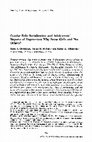 Research paper thumbnail of Gender role socialization and adolescents' reports of depression: Why some girls and not others?