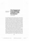 Research paper thumbnail of Civic Engagement as an Expression of Positive Youth Development