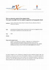 Research paper thumbnail of Unpacking the link between family socioeconomic status and civic engagement during the transition to adulthood: Do work values play a role?