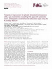 Research paper thumbnail of Towards an improvement of optically stimulated luminescence (OSL) age uncertainties: modelling OSL ages with systematic errors, stratigraphic constraints and radiocarbon ages using the R package BayLum
