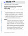 Research paper thumbnail of Mammalian Fe-S proteins: definition of a consensus motif recognized by the co-chaperone HSC20