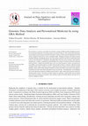 Research paper thumbnail of Genomic Data Analysis and Personalized Medicine by using GRA Method