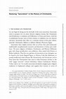 Research paper thumbnail of Restoring “Syncretism” in the History of Christianity