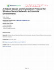 PDF) A Trustworthy Architecture for Wireless Industrial Sensor ...