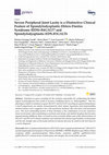 Research paper thumbnail of Severe Peripheral Joint Laxity is a Distinctive Clinical Feature of Spondylodysplastic-Ehlers-Danlos Syndrome (EDS)-B4GALT7 and Spondylodysplastic-EDS-B3GALT6