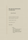 Samuel Fitoussi Por qué los intelectuales se equivocan - Document Preview