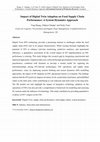 Research paper thumbnail of Impact of Digital Twin Adoption on Food Supply Chain Performance: A System Dynamics Approach