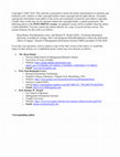 Research paper thumbnail of (2026) "Fostering Information Disclosure in Telemental Healthcare Settings: How Telehealth Can Mitigate the Deleterious Effects of Stigma