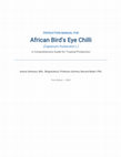 (PDF) African Birds Eye Chilli Production Manual