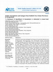 Research paper thumbnail of Arabic inscriptions and tamgas from Etshkili-Too (Talas Province) in Kyrgyzstan