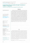Research paper thumbnail of Constructing Self-representation through Translation of Children's Animations